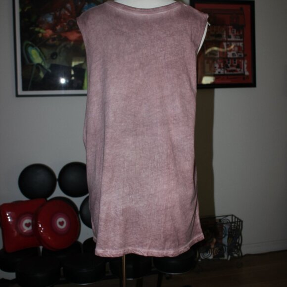 Trunk Ltd David Bowie T Shirt L Distressed Brown - Picture 7 of 9